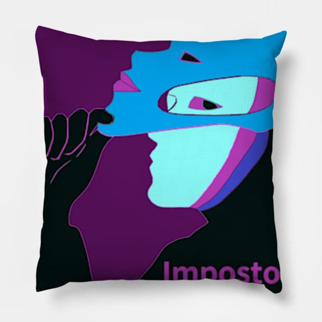 impostor Pillow by zzzozzo