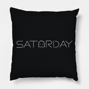 Saturday Feels Pillow