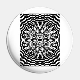 Mandala Web Pin