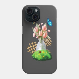 Flower of the vase Phone Case