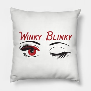 Winky Blinky Pillow