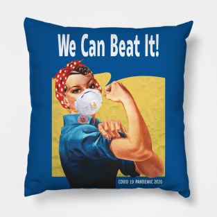 We Can Beat It! Pillow