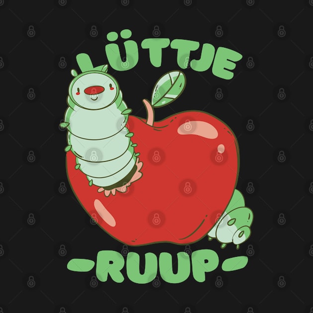 Lüttje Ruup Low German Small Caterpillar by DormIronDesigns