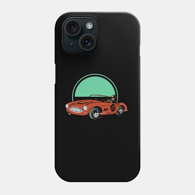 Vintage Race Phone Case by Rev Store