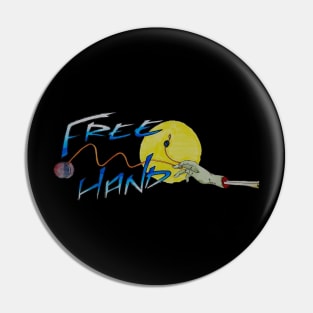 Free Hand Yoyo Zombie Pin