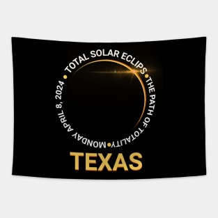 TEXAS Total Solar Eclipse 2024 Tapestry