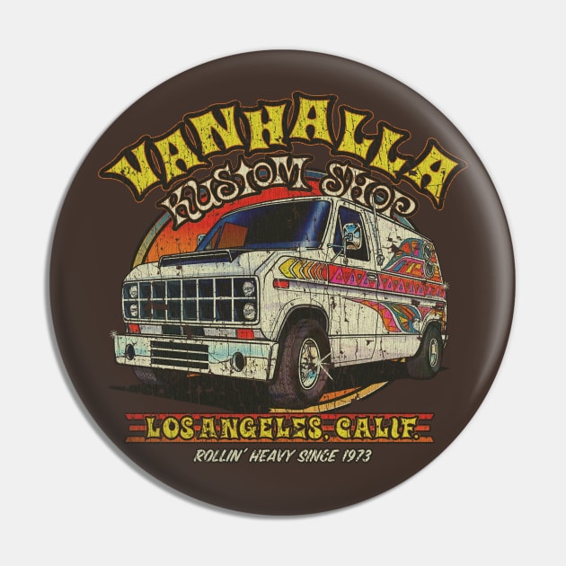 Vanhalla Kustom Shop 1973 Pin by JCD666