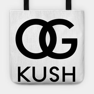 OG Kush Black Logo Tote