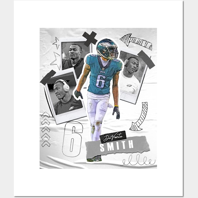 NFL Philadelphia Eagles Devonta Smith Poster Wall Art Philadelphia Eagles  Merchandise shirt