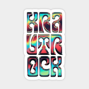 Krautrock / Retro Typography Design Magnet