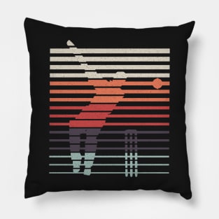 Vintage Cricket Team Pillow