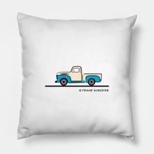 1952 Ford F 150 Color Pillow