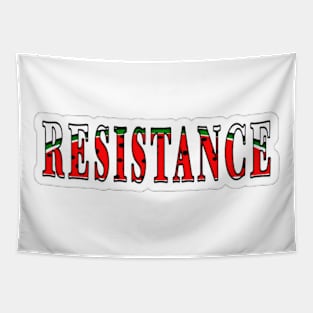 Watermelon Resistance - Sticker - Front Tapestry