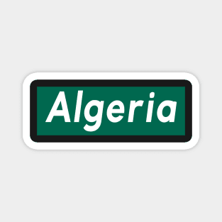 Algeria Magnet