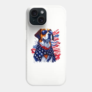 Funny 4th of July Dog Phone Case