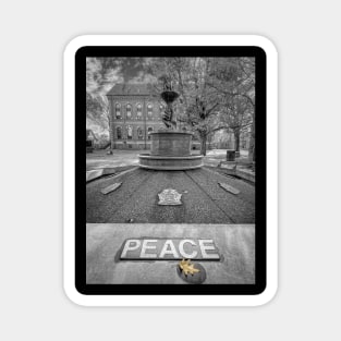 Charlottetown Memorial Fountain Peace Magnet