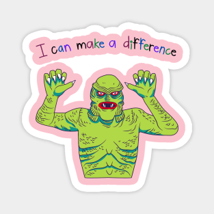 I Can Make A Difference Sea Creature Magnet