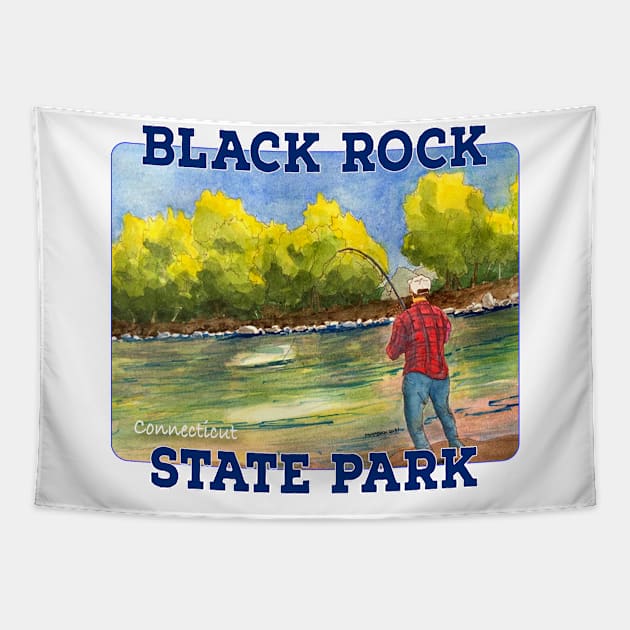 Black Rock State Park, Connecticut Tapestry by MMcBuck