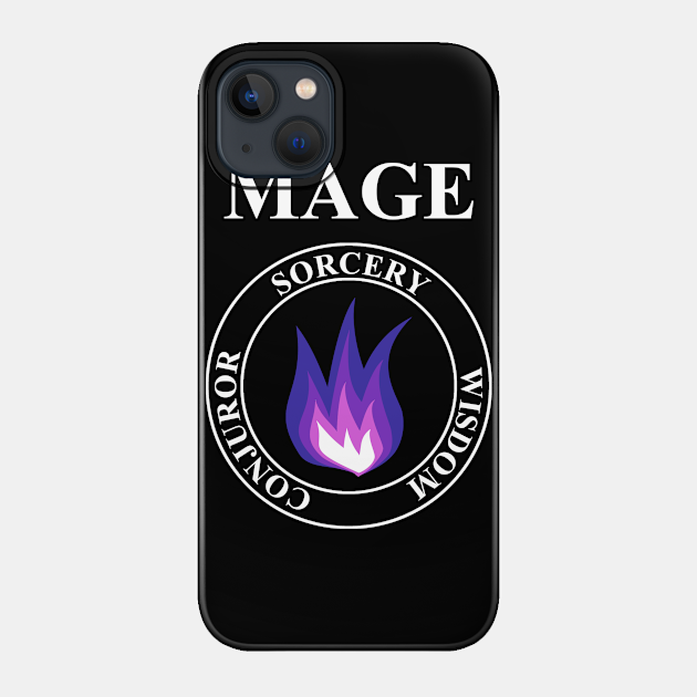 Mage Fantasy RPG Class Arcane Magic - Arcane Mage - Phone Case