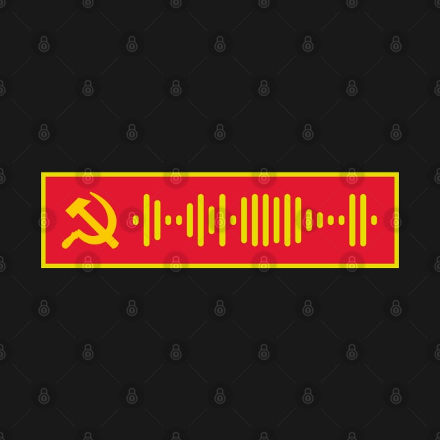 The Internationale (Russian Version) Spotify Code by gabyshiny