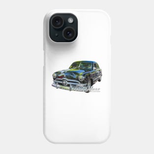 1950 Ford Deluxe 2 Door Club Coupe Phone Case