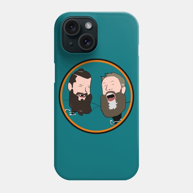 Bearded Buddies Joe Thornton Brent Burns Phone Case by MDSmith29