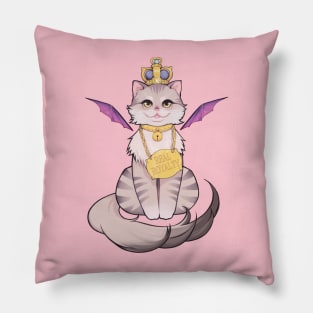 Cute Kitty Cat Royalty Pillow