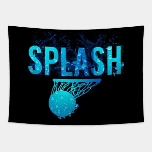 SPLASH Basketball T-shirt Tapestry