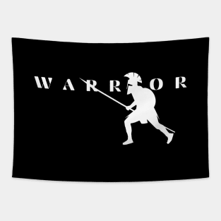 Warrior Ready for the Fight Tapestry