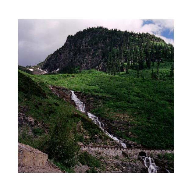 Haystack Falls, Glacier N.P., Montana by rodneyj46