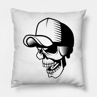 Skull With Cap Pillow