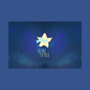 Shine with style - Starry sky landscape T-Shirt