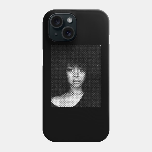 Erykah Badu - Halftone Phone Case by Resdis Materials