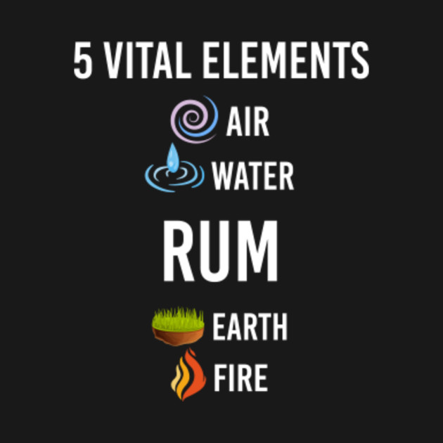 Discover 5 Elements Rum - Rum - T-Shirt