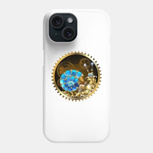 Steampunk Mechanical Snail in Circle Phone Case