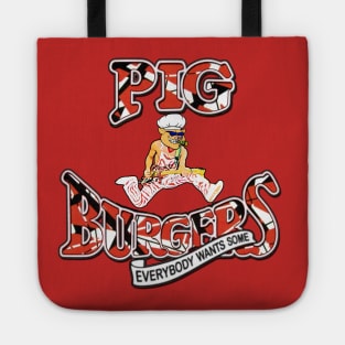 Pig Burgers with Jumping Pig VH-ized! Tote