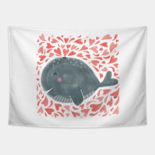 Whale You Be Mine Tapestry