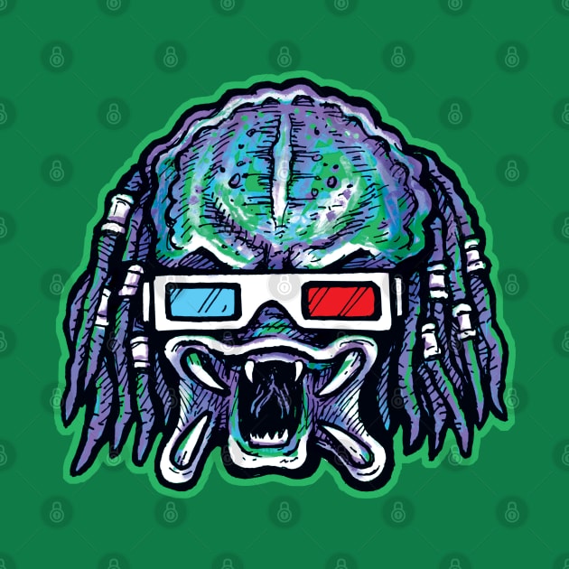 Predator 3D by BradAlbright