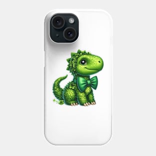 Clover Dino St Patricks Day Phone Case