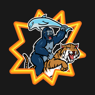 Gorilla on a Tiger T-Shirt