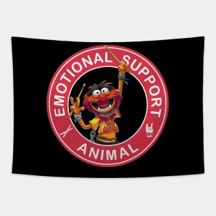 Emotional support animal drummer Tapestry