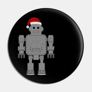 christmas santa claus robot Pin