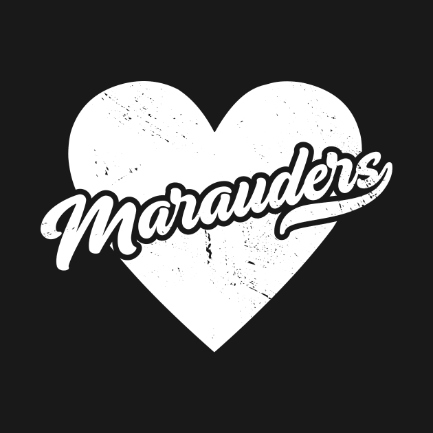 Vintage Marauders School Spirit // High School Football Mascot // Go Marauders by SLAG_Creative