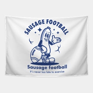 Sausage cartoon Tapestry