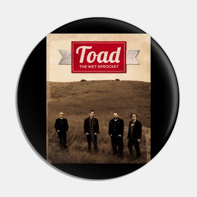 TOAD THE WET SPROCKET MERCH VTG Pin by Mamah Asep Shop