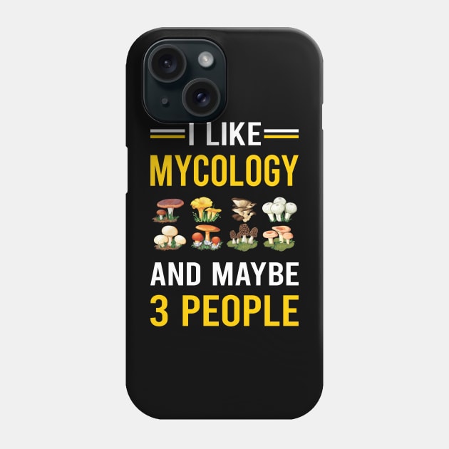 3 People Mycology Mycologist Mushroom Mushrooms Phone Case by Bourguignon Aror