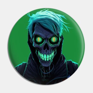 Halloween Zombie Pin