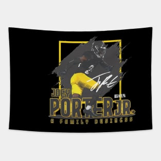 Joey Porter Jr. Pittsburgh Family Business Tapestry