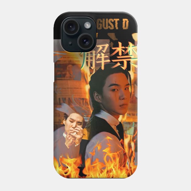 AGUST D Haegeum - BTS Suga / Yoongi (D-Day) Phone Case by art.deiji