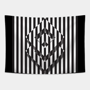 Op art pattern Tapestry